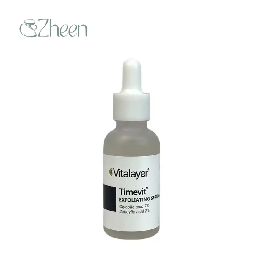 سرم لایه بردار تایم ویت ویتالیر حاوی گلایکولیک اسید